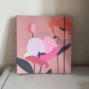 3/$30 Brand new indigo recipes pre made binder